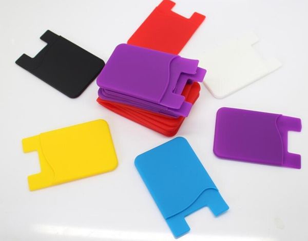 adhesive silicone smart phone wallet credit card holder stick-on wallet smart silicone cellphone pouch 3m sticker card holder bags factory
adhesive silicone smart phone wallet credit card holder stick-on wallet smart silicone cellphone pouch 3m sticker card holder bags factory