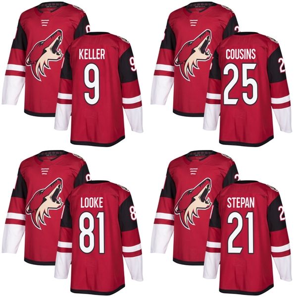2017 new brand mens arizona coyotes 9 clayton keller 21 derek stepan 25 nick cousins 81 jens looke red ice hockey jerseys accept custom, Black;red
2017 new brand mens arizona coyotes 9 clayton keller 21 derek stepan 25 nick cousins 81 jens looke red ice hockey jerseys accept custom, Black;red