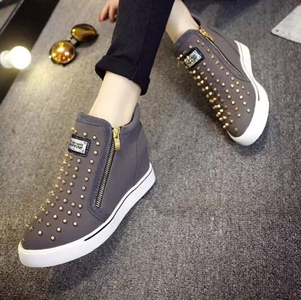 Women Casual Shoes Revit Breathable Casual Boots for Women Height Increasing Platform Shoes Free Shipping,size35-39
Women Casual Shoes Revit Breathable Casual Boots for Women Height Increasing Platform Shoes Free Shipping,size35-39