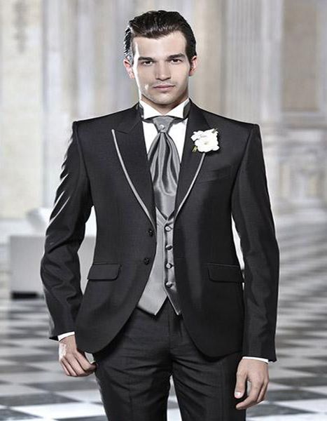 wholesale-custom 2016 black mens wedding suits tuxedos peaked lapel mens suits two button groomsmen suits (jacket+pants+vest, White;black
wholesale-custom 2016 black mens wedding suits tuxedos peaked lapel mens suits two button groomsmen suits (jacket+pants+vest, White;black
