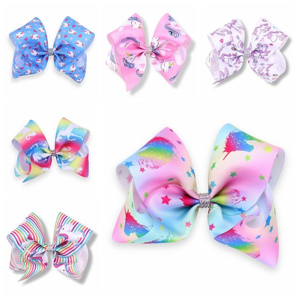 10pcs 18cm jojo unicorn hair bows alligator clips love rhinestone center paint ombre rainbow bowknot hairpins headwear accessories hd3513, Slivery;white
10pcs 18cm jojo unicorn hair bows alligator clips love rhinestone center paint ombre rainbow bowknot hairpins headwear accessories hd3513, Slivery;white