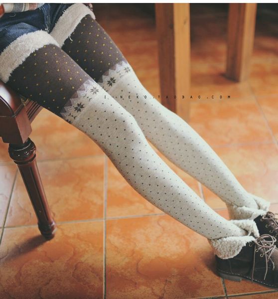 wholesale-2015 women fashion cute dots autumn winter models stitching snowflake little combed cotton pantyhose stockings legging stocking, Black;white
wholesale-2015 women fashion cute dots autumn winter models stitching snowflake little combed cotton pantyhose stockings legging stocking, Black;white