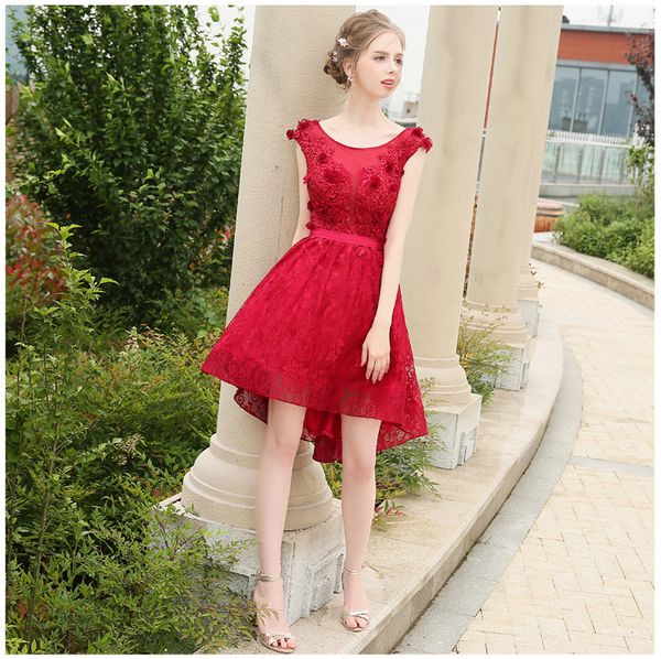 2019 Newest Red Robe Bridesmaid Dress A-line Floor Length Sleeveless Bridal Gowns Arabic Robe Maid of Honor Dress Cheap Custom Made
2019 Newest Red Robe Bridesmaid Dress A-line Floor Length Sleeveless Bridal Gowns Arabic Robe Maid of Honor Dress Cheap Custom Made