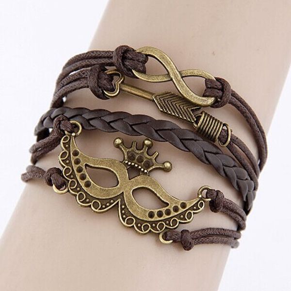 black friday thanksgiving metal love 8 words pirates handcraft leather multilayer infinity bracelet 2018 ell whosale, Golden;silver
black friday thanksgiving metal love 8 words pirates handcraft leather multilayer infinity bracelet 2018 ell whosale, Golden;silver