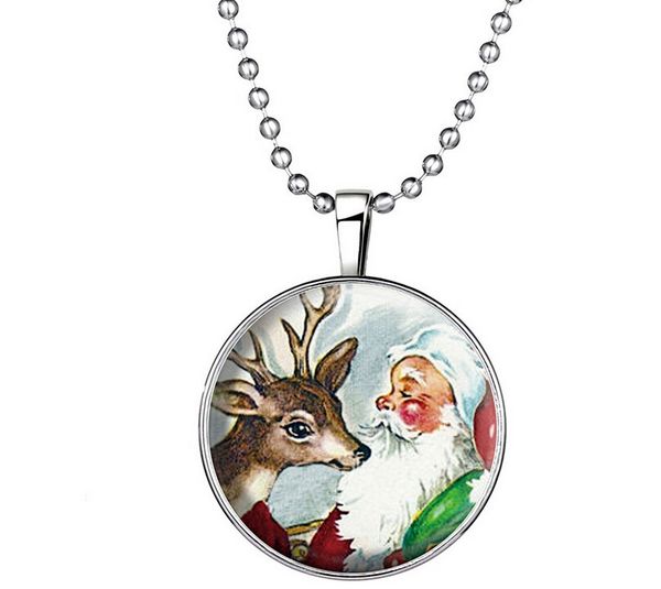 10pcs/lot santa claus christmas pendant necklace pendant light necklaces universe gemstone pendant necklaces 2016 july style, Silver
10pcs/lot santa claus christmas pendant necklace pendant light necklaces universe gemstone pendant necklaces 2016 july style, Silver