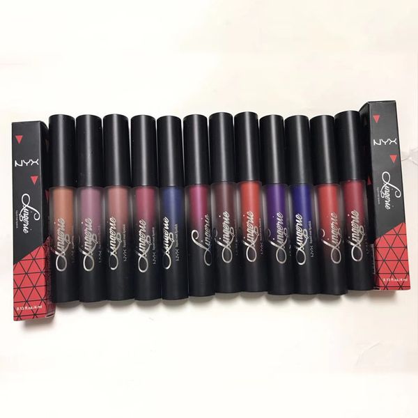 nyx lingerie liquid mat lipstick 12colors luxury velvet matte nude color lipstick ing
nyx lingerie liquid mat lipstick 12colors luxury velvet matte nude color lipstick ing