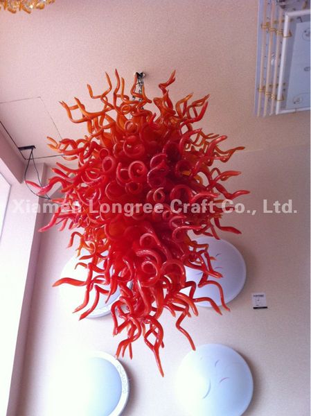 wholesale suspension light fittings pendant modern led light source red hand blown glass shade european italian style chandelier
wholesale suspension light fittings pendant modern led light source red hand blown glass shade european italian style chandelier