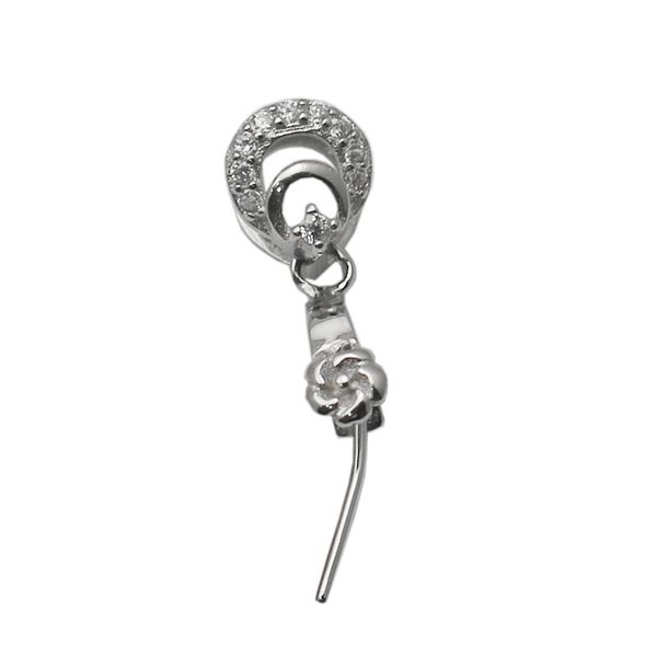 beadsnice 925 sterling silver cz diamond pendant clasp pinch bail connector for jewelry necklace making id 34647, Blue;slivery
beadsnice 925 sterling silver cz diamond pendant clasp pinch bail connector for jewelry necklace making id 34647, Blue;slivery
