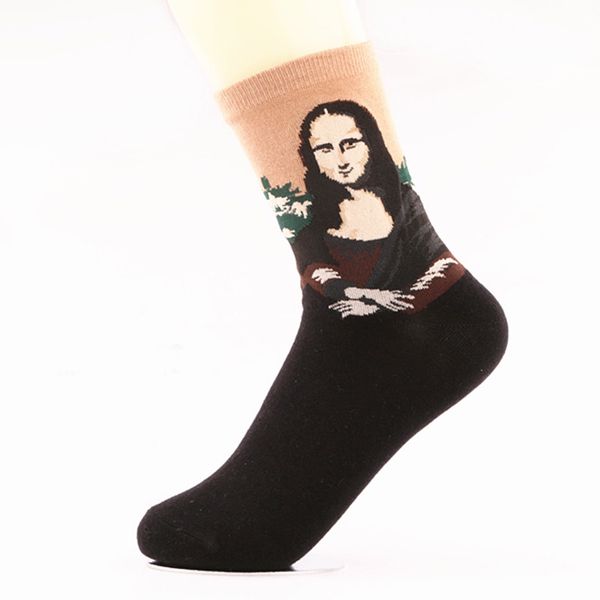 wholesale-new art oil painting style men sock pure cotton women socks men's socks size 36-43, Black
wholesale-new art oil painting style men sock pure cotton women socks men's socks size 36-43, Black