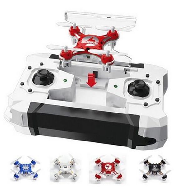 

fq777-124 pocket drone 4ch 6axis gyro quadcopter drones with switchable controller one key to return rtf uav rc helicopter mini drones