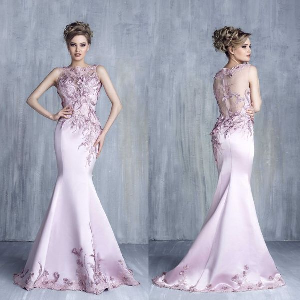 tony chaaya jewel neck evening dresses sleeveless lace applique beads party gowns mermaid floor length prom dress, Black;red
tony chaaya jewel neck evening dresses sleeveless lace applique beads party gowns mermaid floor length prom dress, Black;red