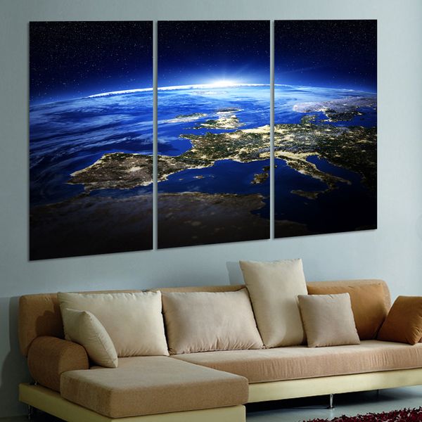 3pcs the earth map from the space canvas painting 100% handmade modern oil painting on canvas wall art gift for living room no frame
3pcs the earth map from the space canvas painting 100% handmade modern oil painting on canvas wall art gift for living room no frame