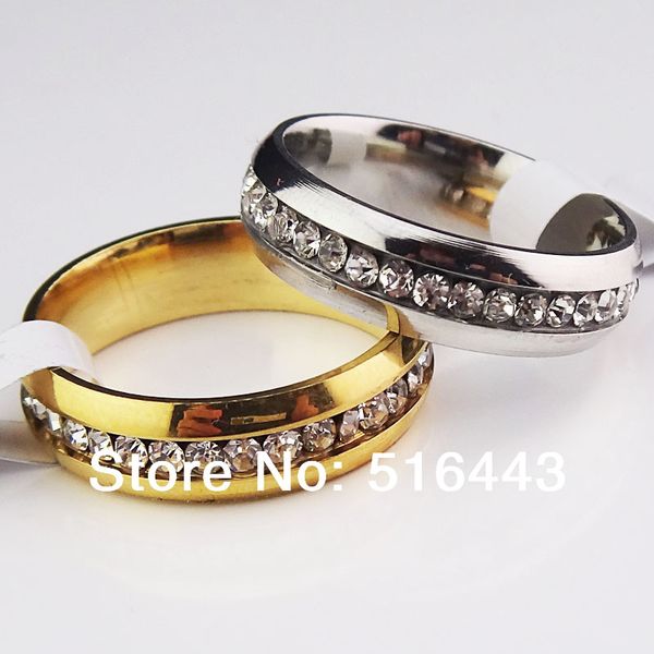 selling 20pcs full czech rhinestones 18k gold silver p stainless steel wedding rings wholesale fashion jewelry 284a347, Golden;silver
selling 20pcs full czech rhinestones 18k gold silver p stainless steel wedding rings wholesale fashion jewelry 284a347, Golden;silver