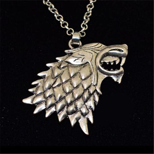 2019 tark wolf necklace game of throne tv play ong of ice and fire pendant jewelry for chri tma gift
2019 tark wolf necklace game of throne tv play ong of ice and fire pendant jewelry for chri tma gift