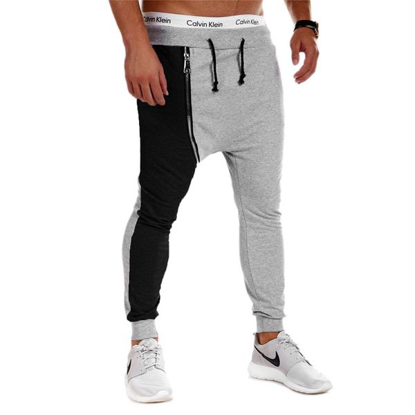 wholesale-2016 new fashion hip hop haren pants patchwork zipper design men joggers sport running pants outdoor skinny trousers 19, Black
wholesale-2016 new fashion hip hop haren pants patchwork zipper design men joggers sport running pants outdoor skinny trousers 19, Black