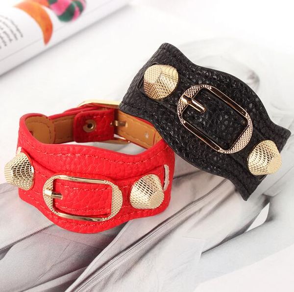 NEW women's Punk Style rivet Bangles candy multicolour Women strap rivet lock bracelet Super Style for gift
NEW women's Punk Style rivet Bangles candy multicolour Women strap rivet lock bracelet Super Style for gift
