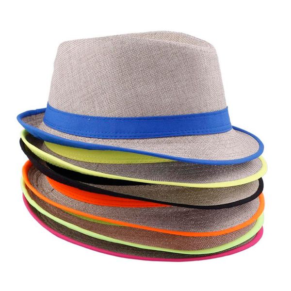2016 new arrival 6 colors panama straw fedora caps solid color flax jazz hats fashion spring summer beach sun hat, Blue;gray
2016 new arrival 6 colors panama straw fedora caps solid color flax jazz hats fashion spring summer beach sun hat, Blue;gray