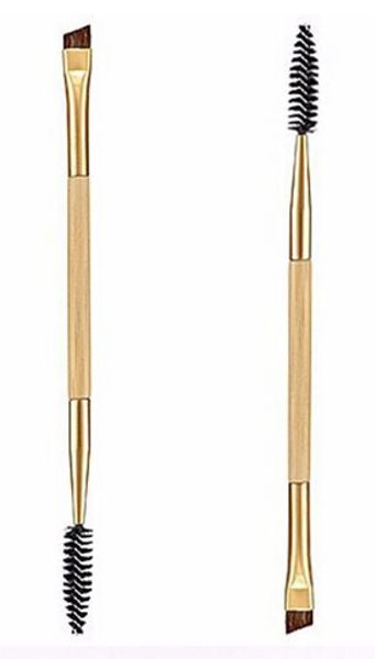 new arrival 1pcs makeup bamboo handle double eyebrow brush + eyebrow comb eye definer brush professional small angle brush
new arrival 1pcs makeup bamboo handle double eyebrow brush + eyebrow comb eye definer brush professional small angle brush