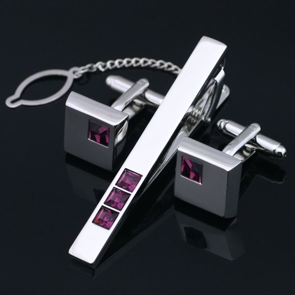 stainless steel cufflinks and tie clip clasp bar set gift box red crystal for men gift french shirt z-402, Silver;golden
stainless steel cufflinks and tie clip clasp bar set gift box red crystal for men gift french shirt z-402, Silver;golden