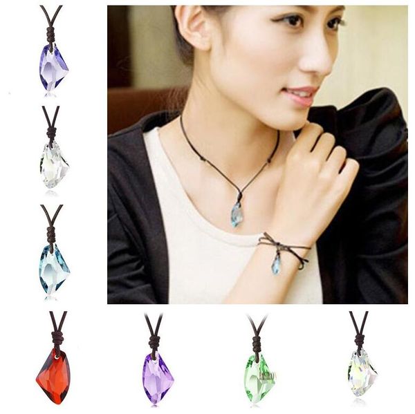 wishing stone crystal couple pendant necklace female men short section clavicle fashion accessories yp058 arts and crafts pendant with chain, Black
wishing stone crystal couple pendant necklace female men short section clavicle fashion accessories yp058 arts and crafts pendant with chain, Black