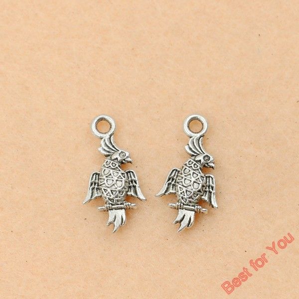 100pcs tibetan silver tone parrot charms fashion pendants jewelry diy jewelry findings 19x10mm jewelry making, Bronze;silver
100pcs tibetan silver tone parrot charms fashion pendants jewelry diy jewelry findings 19x10mm jewelry making, Bronze;silver