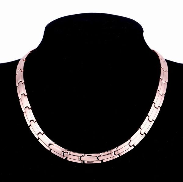 Whole ale ro e gold plated men chain tainle teel necklace port healing magnetic necklace for men fa hion jewelry 48cm
Whole ale ro e gold plated men chain tainle teel necklace port healing magnetic necklace for men fa hion jewelry 48cm