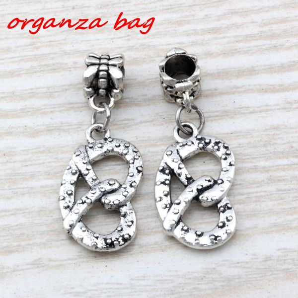 100pcs/ lot dangle ancient silver alloy philadelphia soft pretzel food charm big hole beads fit european charm bracelet jewelry a-101a, Bronze;silver
100pcs/ lot dangle ancient silver alloy philadelphia soft pretzel food charm big hole beads fit european charm bracelet jewelry a-101a, Bronze;silver