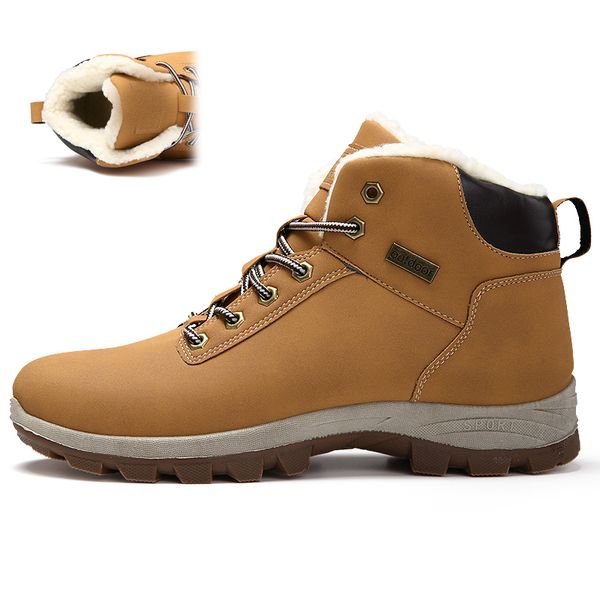 boots new winter plus velvet men hiking shoes non-slip breathable trekking walking sneakers outdoor mountain climbing boots, Black
boots new winter plus velvet men hiking shoes non-slip breathable trekking walking sneakers outdoor mountain climbing boots, Black