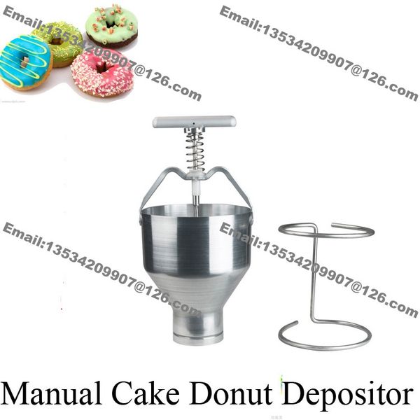stainless steel handheld pancake doughnut donut depositor dropper dispenser cutter maker with stand holder
stainless steel handheld pancake doughnut donut depositor dropper dispenser cutter maker with stand holder
