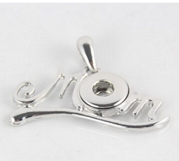 12mm 18mm mom noosa button pendant snap button pendant fashion alloy buckle necklace pendant necklace mom noosa mother's day noosa chun, Silver
12mm 18mm mom noosa button pendant snap button pendant fashion alloy buckle necklace pendant necklace mom noosa mother's day noosa chun, Silver