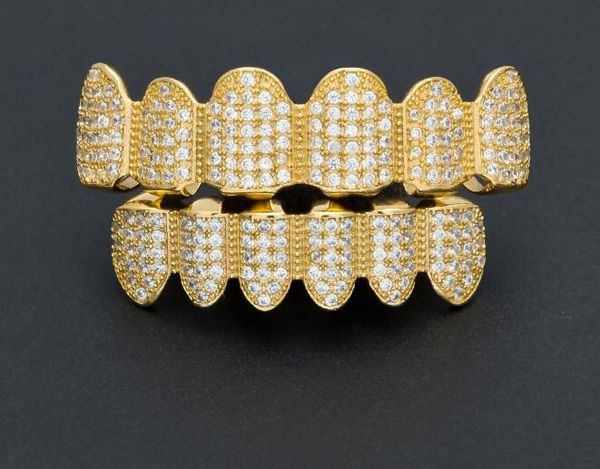 environmental protection 18k gold silver plated iced out cz teeth grillz bottom tooth caps hip hop bling new with sillicone mode, Bronze;silver
environmental protection 18k gold silver plated iced out cz teeth grillz bottom tooth caps hip hop bling new with sillicone mode, Bronze;silver