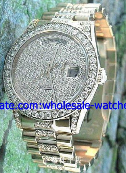 wholesale - luxury diamond perpetual day date automatic platinum mens watch mechanical sport men's watches, Slivery;brown
wholesale - luxury diamond perpetual day date automatic platinum mens watch mechanical sport men's watches, Slivery;brown