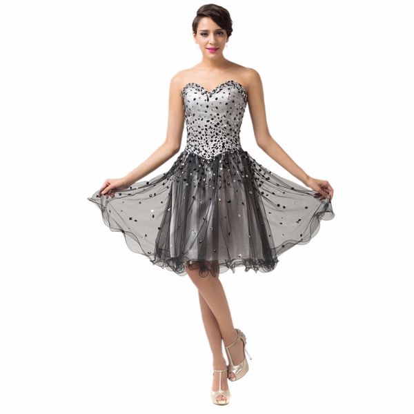 Black Short Cocktail Dresses 2019 Newest Beading Black Dresses Evening Party Dress Sweetheart Bandage Crystal Homecoming Dress Custom Made
Black Short Cocktail Dresses 2019 Newest Beading Black Dresses Evening Party Dress Sweetheart Bandage Crystal Homecoming Dress Custom Made
