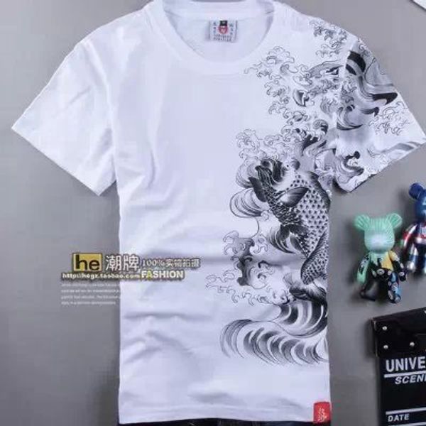 wholesale-brand clothing men t-shirt 3d print short sleeve t shirts men fish t shirt homme t-shirt men fashion, White;black
wholesale-brand clothing men t-shirt 3d print short sleeve t shirts men fish t shirt homme t-shirt men fashion, White;black