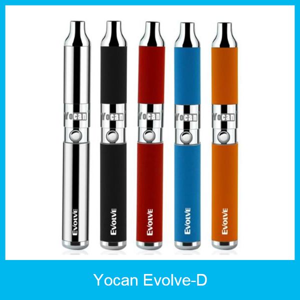 Original Yocan Evolve-D Kit Evolve D Kit Dry Herb Pen Vaporizer 650mah eGo Thread Pancake Dual Coils Wax Pen Vs Yocan Evolve Kit
Original Yocan Evolve-D Kit Evolve D Kit Dry Herb Pen Vaporizer 650mah eGo Thread Pancake Dual Coils Wax Pen Vs Yocan Evolve Kit