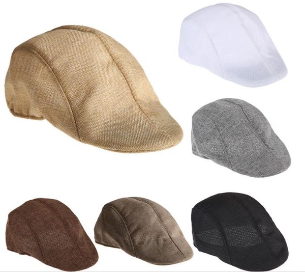 women men retro cap peaked beret fashion linen cotton french newsboy visor golf driving flat cabbie artist hat xmas gift 7colors, Blue;gray
women men retro cap peaked beret fashion linen cotton french newsboy visor golf driving flat cabbie artist hat xmas gift 7colors, Blue;gray