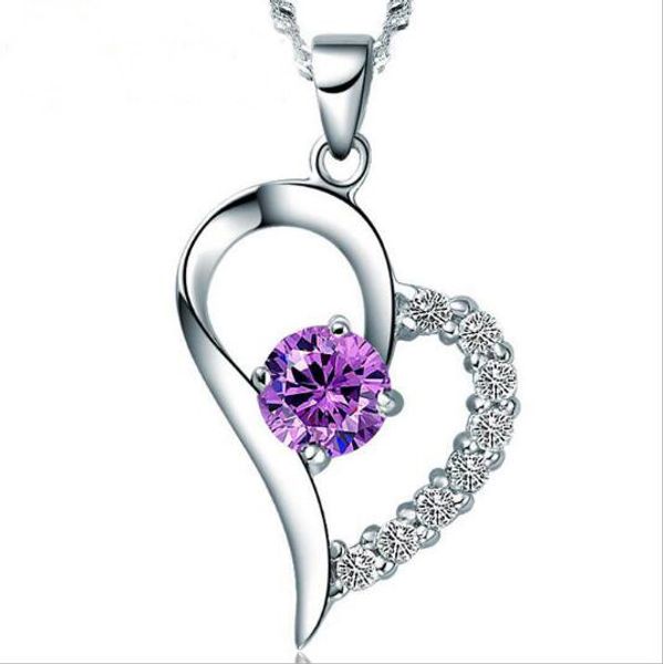 JLN You Are the Only One in My Heart 925 Sterling Silver AAA Cubic Zircon Heart Pendant Necklace With Twisted Chain For Women
JLN You Are the Only One in My Heart 925 Sterling Silver AAA Cubic Zircon Heart Pendant Necklace With Twisted Chain For Women