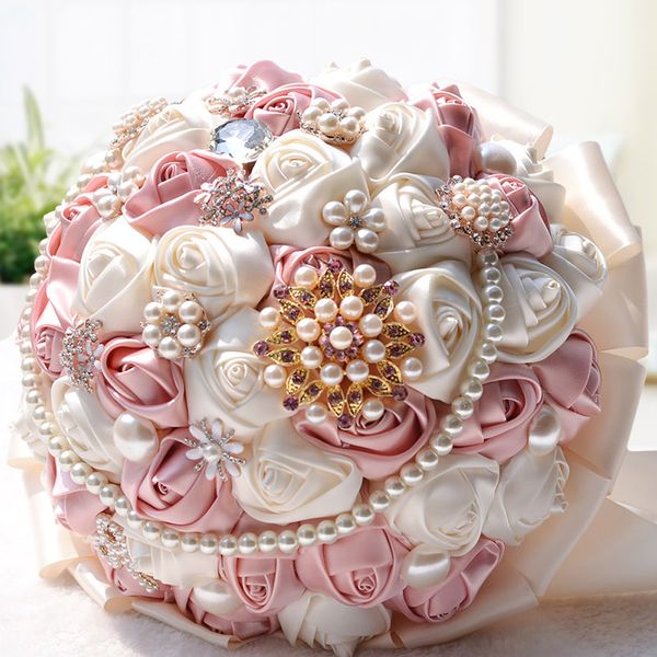 beautiful beading crystal bridal bridesmaid flower wedding bouquet artificial satin rose flower bouquet crystal bridal bouquets
beautiful beading crystal bridal bridesmaid flower wedding bouquet artificial satin rose flower bouquet crystal bridal bouquets