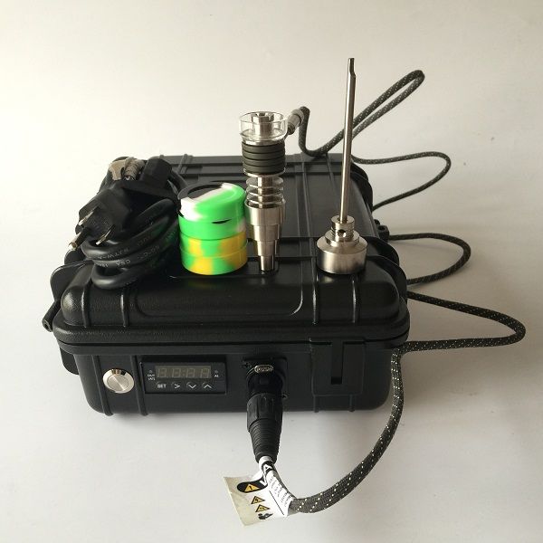 exquisite packaging upgrade waterproof portable box e digital nail kit with 6 in 1 ti/qtz hybrid nails combustion wax oil vaporizer
exquisite packaging upgrade waterproof portable box e digital nail kit with 6 in 1 ti/qtz hybrid nails combustion wax oil vaporizer