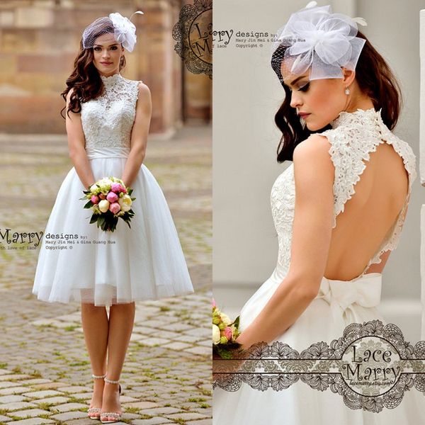 2020 1950's tea length vintage wedding dresses high neck cap sleeves bridal gowns custom made short reception dress plus size
2020 1950's tea length vintage wedding dresses high neck cap sleeves bridal gowns custom made short reception dress plus size