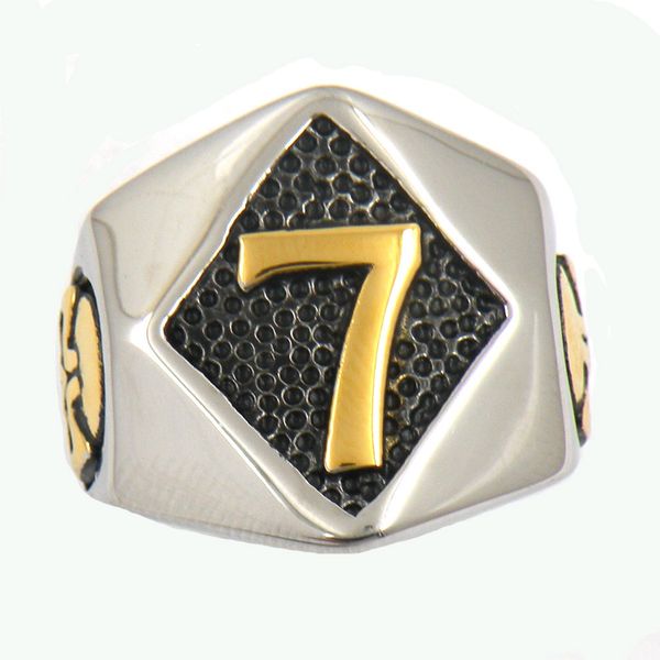 fanssteel stainless steel vintage mens or wemens jewelry number seven with cross evil skull biker ring number ring 12w48g, Silver
fanssteel stainless steel vintage mens or wemens jewelry number seven with cross evil skull biker ring number ring 12w48g, Silver