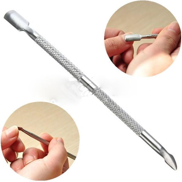 stainless steel cuticle nail pusher spoon remover manicure pedicure care tool #r91
stainless steel cuticle nail pusher spoon remover manicure pedicure care tool #r91