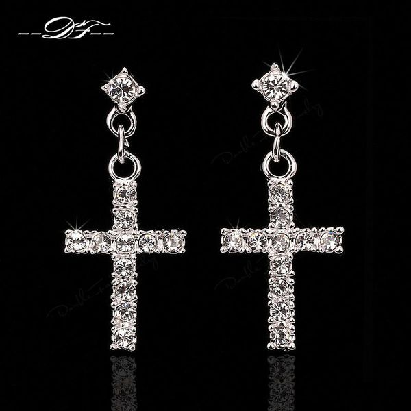 2015 Новый Elegant Cross CZ Diamond Party Drop Earrings Wholesale 18K Gold / Platinum Plated Punk Wedding Jewelry для женщин DFE328M
2015 Новый Elegant Cross CZ Diamond Party Drop Earrings Wholesale 18K Gold / Platinum Plated Punk Wedding Jewelry для женщин DFE328M