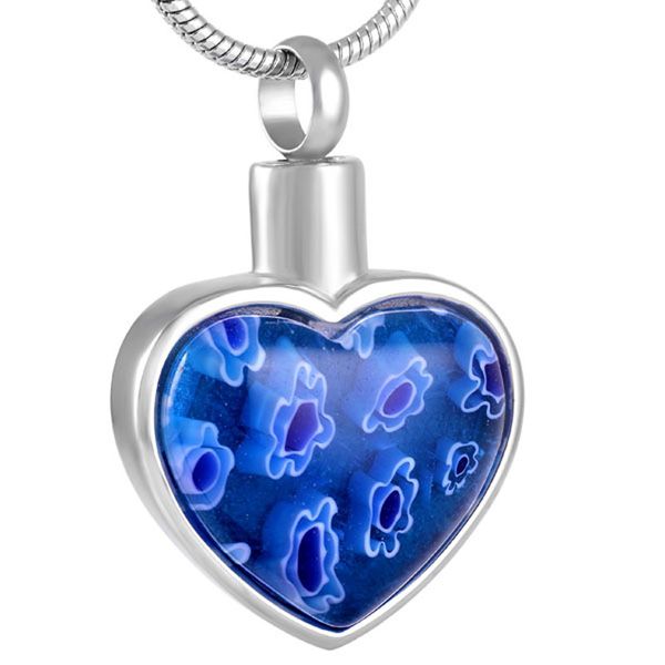cmj8427 fashion women necklace stainless steel murano flower glass cremation keepsake urn necklace ash lockets urns jewelry, Silver
cmj8427 fashion women necklace stainless steel murano flower glass cremation keepsake urn necklace ash lockets urns jewelry, Silver