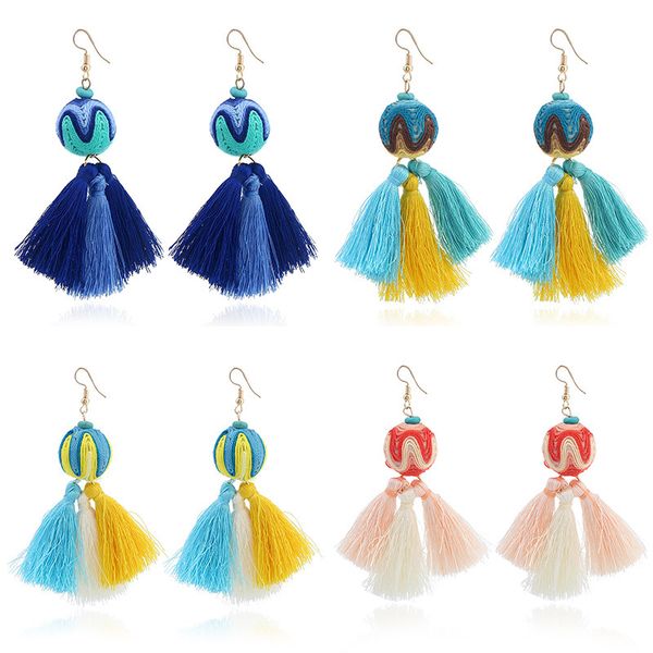 5 styles bohemian vintage long drop earrings wax line dangle earrings for women earrings fashion jewelry tassels earring b715s, Silver
5 styles bohemian vintage long drop earrings wax line dangle earrings for women earrings fashion jewelry tassels earring b715s, Silver