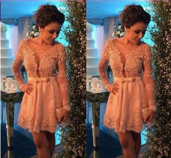 middle east long sleeve pink 3d appliques bateau sashes bow a line short/mini prom graduation cocktail dresses evening gowns plus size, Black
middle east long sleeve pink 3d appliques bateau sashes bow a line short/mini prom graduation cocktail dresses evening gowns plus size, Black