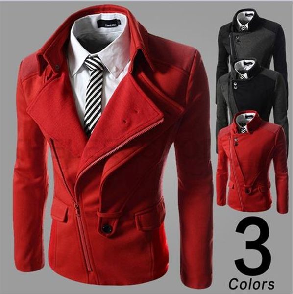 big double turn down collar jacket men long sleeve incline zipper design brief mens casual jakctes blazer coat jk47, Black;brown
big double turn down collar jacket men long sleeve incline zipper design brief mens casual jakctes blazer coat jk47, Black;brown