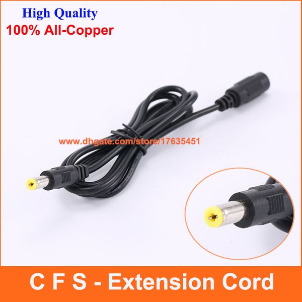 100pcs dc power female to male plug cable adapter dc extension cord 5 / 3 / 1 meter 5.5mm x 2.1mm ing
100pcs dc power female to male plug cable adapter dc extension cord 5 / 3 / 1 meter 5.5mm x 2.1mm ing