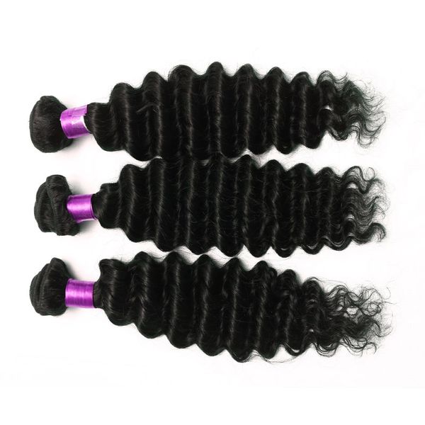 3pcs lot brazilian hair deep wave 7a deep wave human hair 100% human hair good hair extensions natural color brazilian deep curly hair, Black
3pcs lot brazilian hair deep wave 7a deep wave human hair 100% human hair good hair extensions natural color brazilian deep curly hair, Black