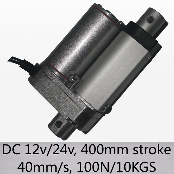 16"/400mm stroke linear actuator 40mm/s high speed 100n 10kgs load dc 12v and 24v for windows
16"/400mm stroke linear actuator 40mm/s high speed 100n 10kgs load dc 12v and 24v for windows